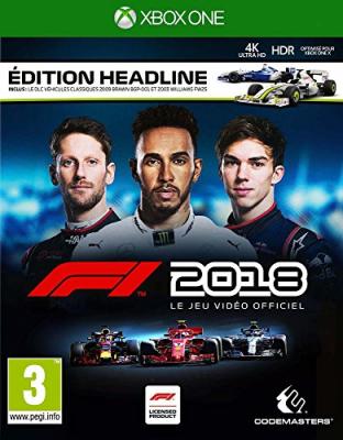 F1 2018 Headline Edition Jeu Xbox One