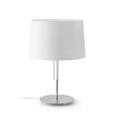 FARO INDOOR Lampe de table blanche Volta 1 ampoule