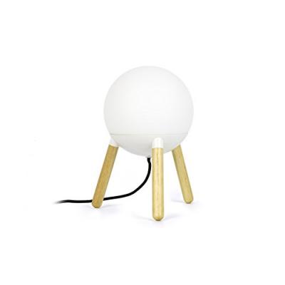 FARO INDOOR Lampe de table blanche Mine 1 ampoule