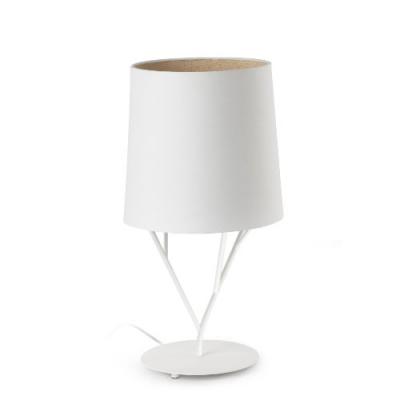 FARO BARCELONA Lampe de table blanche Tree 1 ampoule