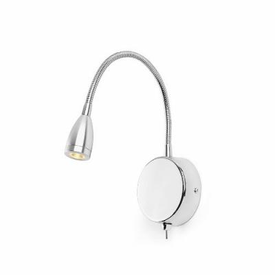FARO BARCELONA Applique Liseuse chrom&eacute; 3w Loke - FARO