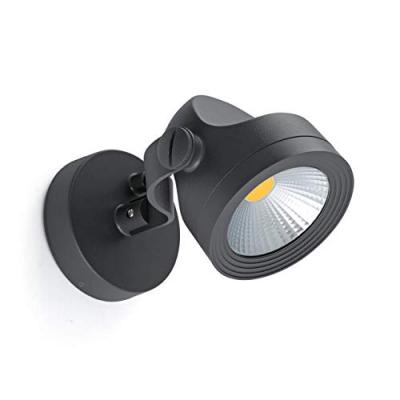 FARO BARCELONA Projecteur de jardin gris fonc&eacute; Alfa