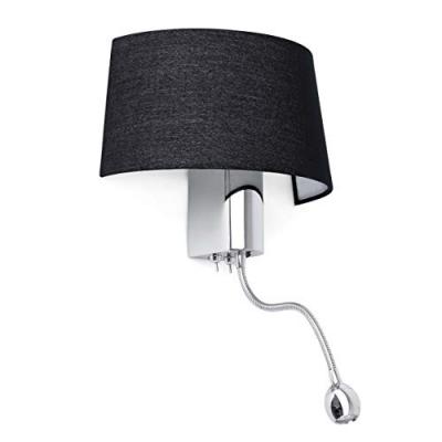 FARO Applique noire liseuse 15W HOTEL - 
