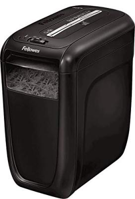 FELLOWES  60cs 4606101 Destructeur De Documents Coupe Crois&eacute;e 10 Feuilles Noir
