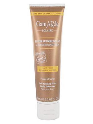 GAMARDE  Solaire Fluide Autobronzant Sublimateur Quotidien 100ml