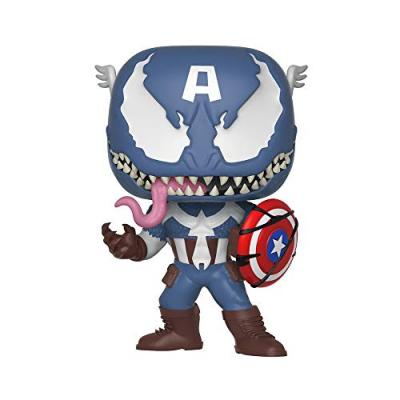  Figurine Pop! Captain America Venomis&eacute; - Marvel