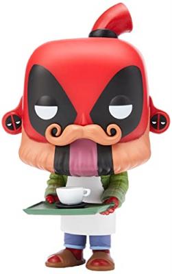 FUNKO Figurine  Pop! N&deg;775 - Deadpool 30th - Coffee Barista