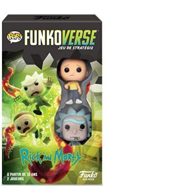 FUNKO Jeu verse Rick Et Morty - Version Fran&ccedil;aise
