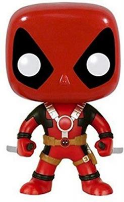 FUNKO Figurine Pop! Deadpool Deux &Eacute;p&eacute;es Marvel