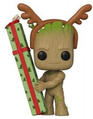 FUNKO Figurine  Pop Marvel The Guardians of the Galaxy Holiday Groot 