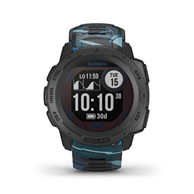 GARMIN  Montre  Instinct Solar 010-02293-07 Pipeline