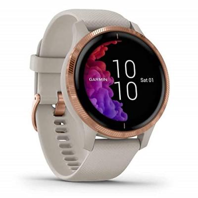 GARMIN Montre connect&eacute;e  Venu Rose