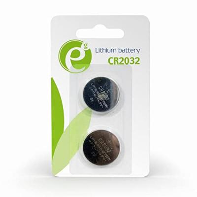 GEMBIRD  Pile Bouton Cr2032 2 Unit&eacute;s One Size Silver