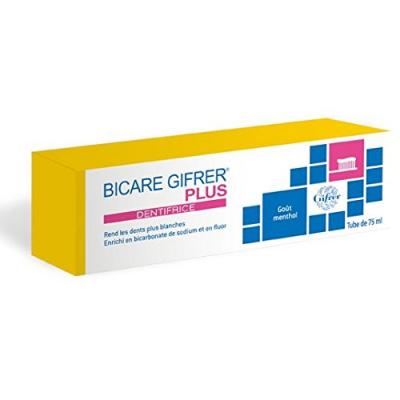 GIFRER  Bicare Plus Dentifrice Go&ucirc;t Menthol 75ml