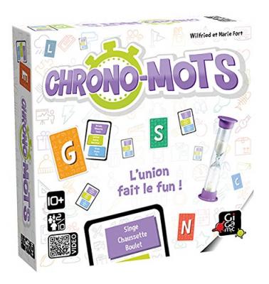 GIGAMIC Jeu de soci&eacute;t&eacute;  Chrono Mots