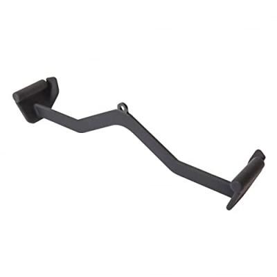 GORILLA SPORTS  - Barre de traction latissimus en caoutchouc noir 