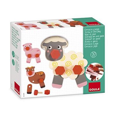GOULA Visse et joue animaux ferme