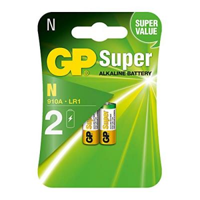 GP PILES SUPER ALCALINE  910AE-2U2 / LR1 / Blister de  2 piles 