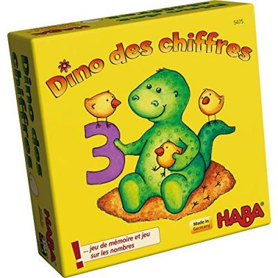 HABA Dino des chiffres Multicolore 