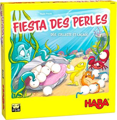 HABA Jeu de soci&eacute;t&eacute;  Fiesta des perles 