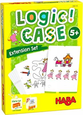 HABA Jeu de soci&eacute;t&eacute;  Logicase Extension Princesses 