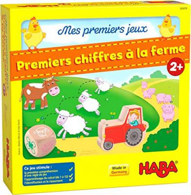 HABA Mes premiers jeux  Premiers chiffres &agrave; la ferme 