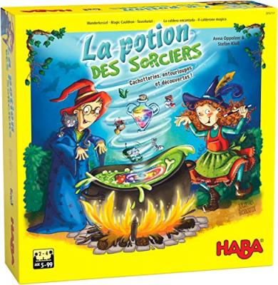 HABA Jeu de soci&eacute;t&eacute;  La potion des sorciers 