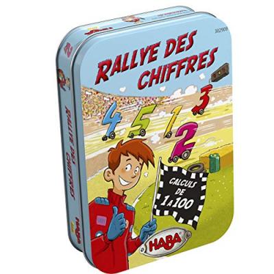 HABA Rallye des chiffres Multicolore 