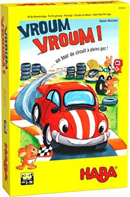 HABA Jeu de soci&eacute;t&eacute;  Vroum vroum 