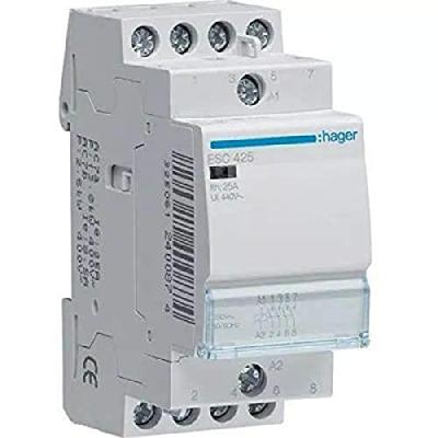 HAGER -Contacteur Esc425 25a 4na 230 V