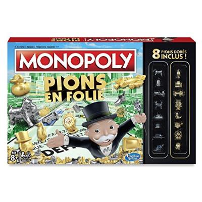 GAMING Monoploy Pions en folie Hasbro 