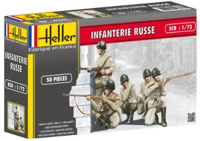 HELLER  Infanterie Russe 50 pi&egrave;ces