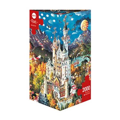 HEYE  Puzzle 2000 pi&egrave;ces : Bavi&egrave;re, Ryba
