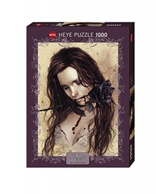HEYE  Puzzle Dark, Rose 1000 pcs