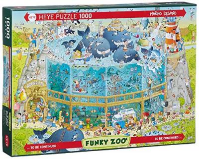 HEYE Puzzle 1000 pi&egrave;ces - funky zoo ocean habitat