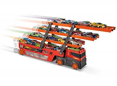 MATTEL Camion Hot Wheels M&eacute;ga Transporteur