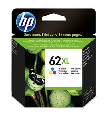 HP  62XL Cartouche d'encre Haute capacit&eacute; Tricolore