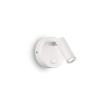 IDEAL LUX  Applique Page rond Blanc 1x3W