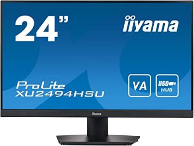 IIYAMA  ProLite XU2494HSU-B2 23.8"" LED Full HD 4 ms Noir
