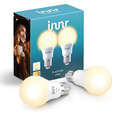 INNR Ampoule connect&eacute;e  Ampoule LED connect&eacute;e wifi - E27 - Blanc