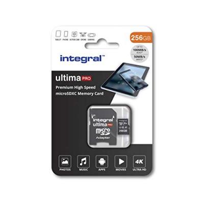 INTEGRAL Cartes memoire  INMSDX 256 G-100/90 V 30