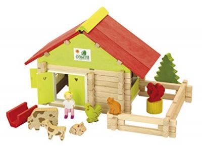 JEUJURA Ferme avec animaux - 100 pieces - 8050