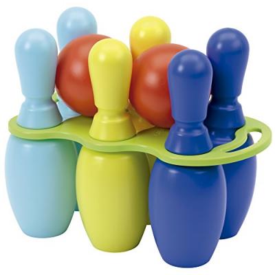ECOIFFIER Jeu de bowling g&eacute;ant : 6 quilles