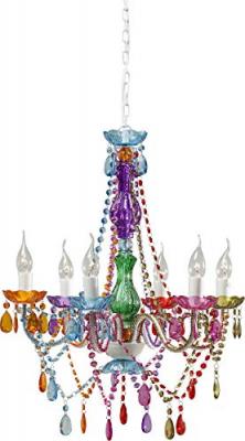KARE Lustre Starlight Rainbow &agrave; 6 lampes