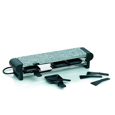 KELA Raclette Avec Surface En Pierre Pour 4 Personnes