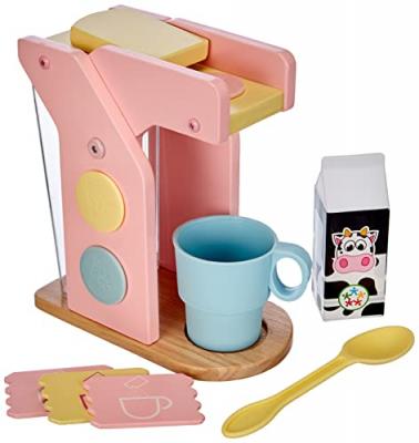 KIDKRAFT Cafeti&egrave;re &agrave; dosettes enfant en bois