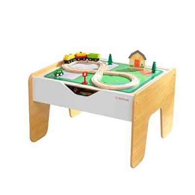 KIDKRAFT  - table d'activit&eacute; 2 en 1 - bois