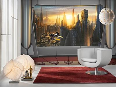 KOMAR Star Wars Papier Peint Coruscant View 368 X 254 Cm