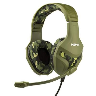 KONIX Casque  ps-400 camouflage pour ps4