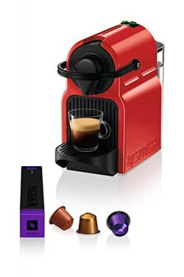 KRUPS  Nespresso Inissia XN100510 - Machine &agrave; caf&eacute; - 19 bar - rouge